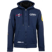 Produktbild von Pool's Reitjacke mit Kapuze und Vollreißverschluss aus Baumwolle Blau XS