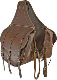 Produktbild von Pool's Satteltasche aus Kalbsleder in Braun