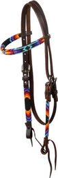 Pool's Serape Western-Reitstrang aus Leder mit Perlen in Bunt – Bild 1 von 1