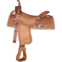 Produktbild von Pool's Team Penning 444 Pferdesattel aus Leder in Braun