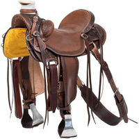 Produktbild von Pool's Wade Cheyenne Westernsattel aus Leder für Pferde in Braun 16 Zoll