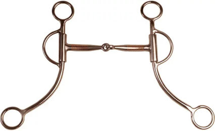 Produktbild von Pool's Western Gebiss für Pferde aus Edelstahl mit losen Backen 12,5 cm