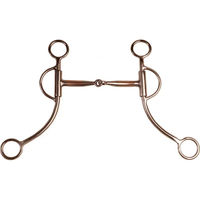 Produktbild von Pool's Western Gebiss für Pferde aus Edelstahl mit losen Backen 12,5 cm