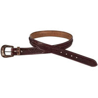 Produktbild von Pool's Western-Gürtel für Unisex in Braun mit Kupfer- und Zinkschließe