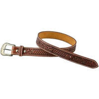Produktbild von Pool's Western-Leder-Gürtel Unisex Braun 102 cm