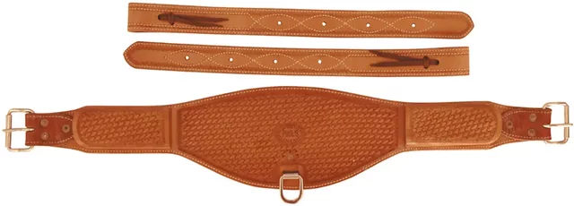 Produktbild von Pool's Western-Ledersattelgurt aus Leder in Braun