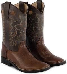 Produktbild von Pool's Western-Reitstiefel aus Leder für Kinder in Braun Größe 36