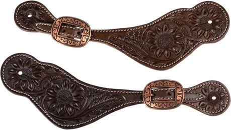 Produktbild von Pool's Western Sattelgurt aus Leder in Braun