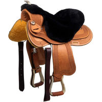 Produktbild von Pool's Western-Sattelschutzüberzug aus Schafsleder