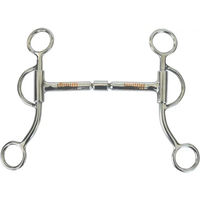Produktbild von Pool's Western Snaffle Gebiss für Pferde aus Edelstahl in Silber