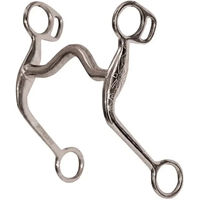 Produktbild von Pool's Western Snaffle Gebiss für Pferde aus Edelstahl mit mittlerem Port 12,5 cm