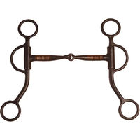 Produktbild von Pool's Western-Snaffle Gebiss für Pferde mit mittleren Backen 12,5 cm