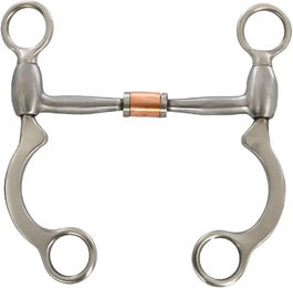Produktbild von Pool's Western Snaffle-Trense für Pferde aus Leder mit silbernen Beschlägen