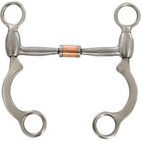 Produktbild von Pool's Western Snaffle-Trense für Pferde aus Leder mit silbernen Beschlägen
