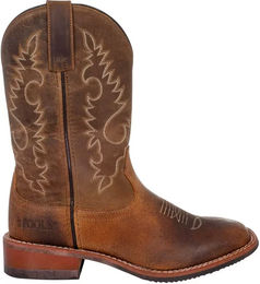 Produktbild von Pool's Westernstiefel aus Leder für Damen und Herren in Braun Größe 40