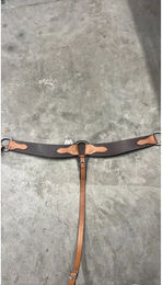 Produktbild von Pool's Zweifarbiges Jagdhalsband aus Kunstleder in Braun