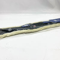 Produktbild von Pools Airflow Comfort Western-Bauchgurt mit Kunstlammfell in Schwarz Größe 32