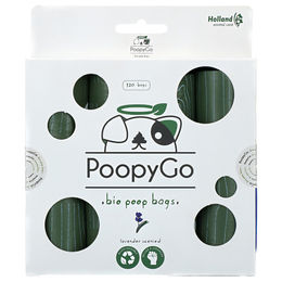 PoopyGo Biologisch abbaubare Hundekotbeutel mit Lavendelduft 120 Stück – Bild 1 von 8