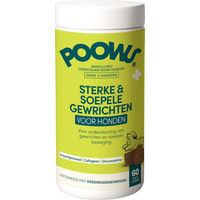 Produktbild von Poows Getreidefreier Kausnack Fisch für Hunde 60 Stück