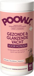 Poows Kausnack für eine gesunde und glänzende Fellpflege 60 Stück – Bild 1 von 2