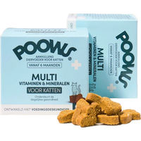 Produktbild von Poows Multivitamin Vitamine und Mineralien für die allgemeine Gesundheit und Vitalität ab 4 Monaten 60 Stück
