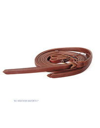 Produktbild von Popper Tail Heavy Oiled Split Reins Leder Braun