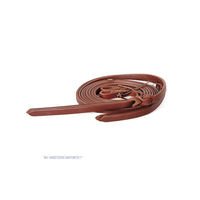 Produktbild von Popper Tail Heavy Oiled Split Reins Leder Braun
