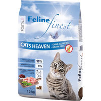 Produktbild von Porta 21 Feline Finest Cats Heaven Senior Katzenfutter Huhn getreidefrei und hypoallergen 10 kg - 2 x 10 kg