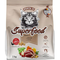 Produktbild von Porta 21 Superfood Menu 2 Hundefutter Adult Ente Getreidefrei 2 kg - 2 kg