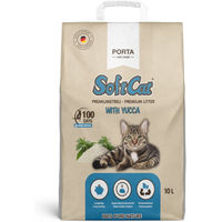 Produktbild von Porta SoftCat Katzenstreu mit Yucca unparfümiert 10 l - 10 l