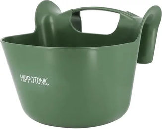 Produktbild von Portativ Futternapf mit Haken hippotonic aus Kunststoff in Grün - 13,5 l