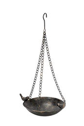 Posiwio Vogelbad aus Metall in Braun zum Aufhängen - 1 Stk. – Bild 1 von 7