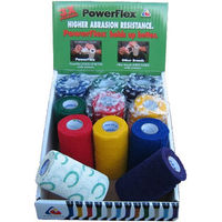 Produktbild von Powerflex Gamaschen für Pferde aus Stoff in Grün 10 cm