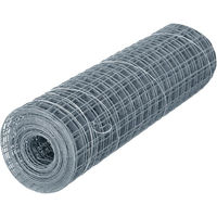 Produktbild von Powertec Drahtgitter Silber 12,7x12,7mm 1x5m