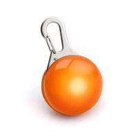 Produktbild von PRECORN LED Leuchtanhänger Orange wasserdicht für Hunde und Katzen - 1 Stk.