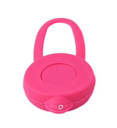 PRECORN LED Silikon Leuchtanhänger für Hunde und Haustiere in Rosa wasserdicht – Bild 1 von 7
