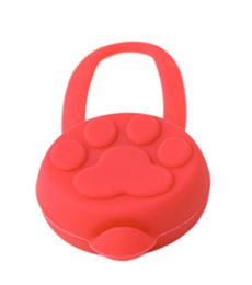 PRECORN LED Silikon Leuchtanhänger für Hunde und Haustiere in Rot wasserdicht – Bild 1 von 7