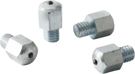 Premier Equine 4er-Set Pferdestollen aus Metall in Silber – Bild 1 von 2