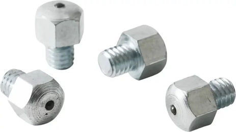 Premier Equine 4er-Set Schraubstollen aus Metall in Silber für Pferde – Bild 1 von 2