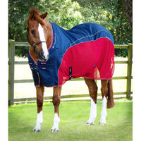 Produktbild von Premier Equine Abschwitzdecke für Pferde Blau Bunt 168 cm