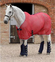 Produktbild von Premier Equine Abschwitzdecke Net-Air in Rot