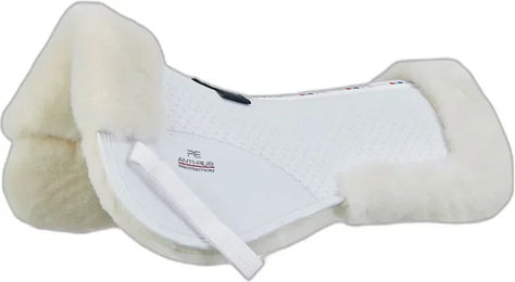 Produktbild von Premier Equine Air-Tech Sattelpad für Pferde aus Merinowolle stoßfest