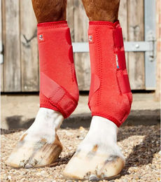 Premier Equine Air-Tech Sports Medicine Gamaschen aus Nylon Rot XS – Bild 1 von 1