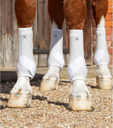 Produktbild von Premier Equine Air-Tech Sports Medicine Gamaschen aus Nylon Weiß Größe S