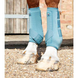 Produktbild von Premier Equine Air-Tech Sports Medicine Gamaschen für Pferde Blau