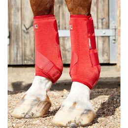 Produktbild von Premier Equine Air-Tech Sports Medicine Gamaschen für Pferde in Rot