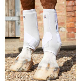 Premier Equine Air-Tech Sports Medicine Gamaschen für Pferde in Weiß – Bild 1 von 1