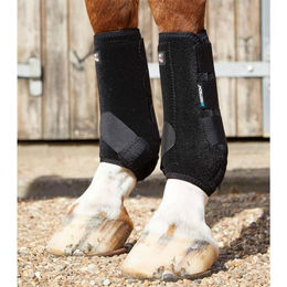 Premier Equine Air-Tech Sports Medicine Gamaschen für Pferde Schwarz – Bild 1 von 6