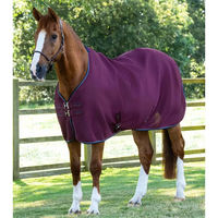 Produktbild von Premier Equine Airflow Cooler Pferdedecke aus Stoff in Rot oder Lila