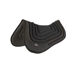 Premier Equine Airflow SP Sattelunterlage für Pferde in Schwarz rutschfest und stoßfest – Bild 1 von 3
